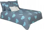 Puuvillane voodipesukomplekt BARK BIELAWA 160x200, valmistatud Poolas