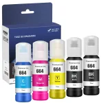 Epson 664 tindikomplekt, 5 tk, L485/L455/L386/L385/L382/L380