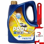 S&uuml;nteetiline mootori&otilde;li NESTE PRO+ V 0W20, 4 l