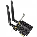 Traadita v&otilde;rgukaart EDUP AX210 WiFi 6 ja Bluetooth 5.3, AX5400