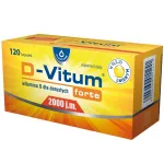 Vitamiin D D-Vitum Forte 2000 IU, 120 kapslit