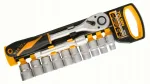 TOLSEN CrV PRO 1/2" 12-osaline mutriv&otilde;tmete komplekt