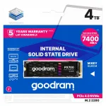 GOODRAM PX700 4TB M.2 PCIe 4x4 NVMe 3D NAND SSD, sobib PS5, lauaarvutile ja s&uuml;learvutile