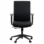 Kontoritool, ergonoomiline, must, p&ouml;&ouml;rleva alusega