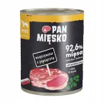 Pan Mięsko ADULT konserveeritud koeratoit sealihast ja lambalihast, 800 g