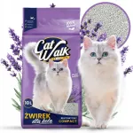 CatWalk Compact kassiliiv, bentoniit, 10 l, lavendli l&otilde;hnaga, klombiks koosnev