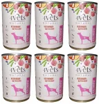 4Vets Natural Diabetes koeratoit, 6 x 400 g konservi