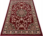 Klassikaline punutud vaip 250x350, burgundia v&auml;rv, paks