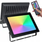 LED-halogeenvalgusti RGB v&auml;rvide ja kaugjuhtimispuldiga