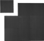 Kokkupandav must spordimatt 180x180 cm