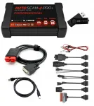 Diagnostika liides AUTOSCAN PRO+ V2026 koos 8 adapteriga