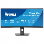 Kurrutatud monitor 34" iiyama ProLite XCB3494WQSU-B1 UWQHD VA LED 120Hz