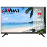 Monitor Dahua 31,5" FHD LM32-F200 1920x1080 60Hz HDMI VGA USB k&otilde;larid 24/7