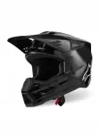 Mootorratta kiiver ALPINESTARS SUPERTECH M3, must l&auml;ikiv, XS