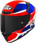 KYT TT-REVO GEAR mootorratturi kiiver, sinine/punane, S