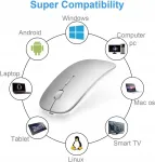 Traadita hiir AE WISH ANEWISH, &uuml;hilduv Windows, Android, Smart TV-ga