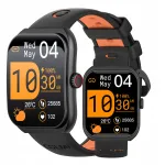 Nutikell Colmi P86 must, 1.93" AMOLED, Bluetooth, 100 režiimi