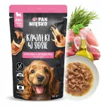 Koerakonservid Pan Mięsko vasikaliha ja kodumuna v&auml;ikestele kutsikatele, 150 g