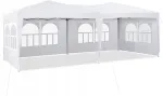 Kokkupandav telk 3x6 m, UV- ja veekindel, kokkupandavate seintega
