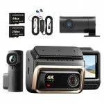 Auto kaamera DDPAI Z60 Pro 4K HDR GPS MINI2X ja tagakaameraga
