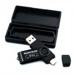 USB-m&auml;lupulk TWISTER BOX 256GB, USB-C 3.0, graveeritav