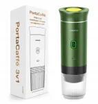 Automaatne kohvimasin Aligator PortaCaff&eacute; 3v1, 72 W, roheline, juhtmevaba