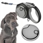 Automaatne rihm koertele DOGNESS XL, 5 m, kuni 50 kg, LED-taskulambiga