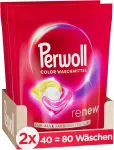 Pesukapslid v&auml;rvilistele riietele Perwoll Caps Renew&Care, 2 x 40 tk.