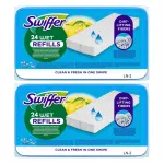 SWIFFER WET niisked p&otilde;randalapid, 24 tk, 2 pakki