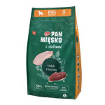 Pan Mięsko kuivtoit koertele maitsetaimede, kalkuni- ja pardikr&otilde;psudega, M, 3 kg