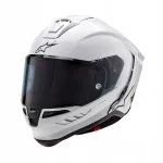 Motorratturi kiiver Alpinestars Supertech R10, valge/k&uuml;tuse v&auml;rv, FIM, Pinlock 120, XL
