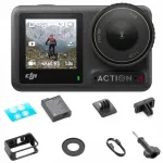 Spordikaamera DJI Osmo Action 4 Combo Pro UHD 4K, 9in1, veekindel