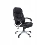 Kontoritool SONGMICS, must, &ouml;koloogiline nahk, ergonoomiline, p&ouml;&ouml;rlev