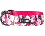 CHABA Bull Story IV L/XL reguleeritav koera kaelarihm Peony