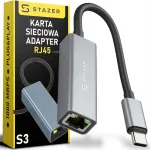 USB-C v&otilde;rgukaart LAN RJ45, 1000 Mbps
