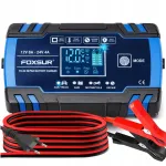 Automaatne auto aku laadija 12V/24V taastamisfunktsiooniga