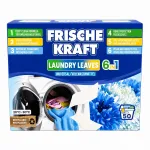 Pesukapslid Frische Kraft 6in1, 22 tk, universaalsed, saksa p&auml;ritolu