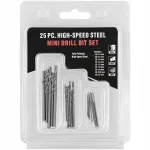 Mini metallipuuride komplekt, 25 tk, 0.5&ndash;3.0 mm