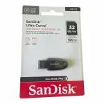 USB-m&auml;lupulk SANDISK ULTRA Curve 32 GB, USB 3.2, 100 MB/s, rihmaga