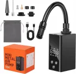 Miniatuurne elektriline Adiwo jalgrattapump 350 mAh 120 PSI p&otilde;llega