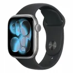 Nutika kell Apple Watch Series 11 42 mm GPS, hall/must