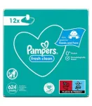 Pampers Fresh Clean niisked salvr&auml;tikud, 12 x 52 tk (624 tk)