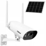 V&auml;ljas IP WiFi kaamera SRIHOME, 4MP, 2K, p&auml;ikesepatareiga, p&ouml;&ouml;ratav
