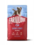 Koeratoit CARNILOVE Active l&otilde;he ja kalkunilihaga noortele koertele, 4 kg