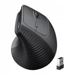 Juhtmevaba ergonoomiline hiir UGREEN M571, 2.4G, vaikne, must, USB