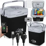 26 l auto k&uuml;lmik-k&uuml;te, 12V/230V, USB-&uuml;hendusega
