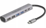 USB-jaotur DeLOCK, 6 pesaga, 4 x USB Type-A