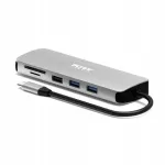 USB-C dokk PORT CONNECT, 9 liidest, 4K, alumiinium, 85W