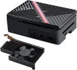 Korpus Raspberry Pi 5 koos ARMOR LITE V5 jahutuse ja PWM ventilaatoriga