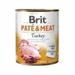 BRIT PAT&Eacute; & MEAT koerakonservid kalkunilihaga, 400 g